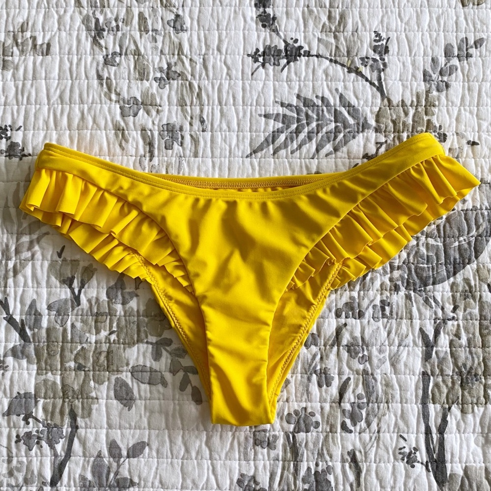 Lovers + Friends Dorian Bottom Mustard Yellow • S - Picture 3 of 7